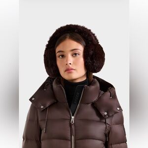 Rudsak LAINA WOMEN'S FAUX FUR EARMUFFS in Espresso